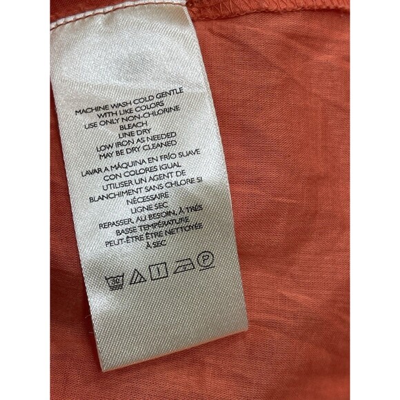 Anthropologie Coral Red Embroidered Maxi Dress - Picture 10 of 16